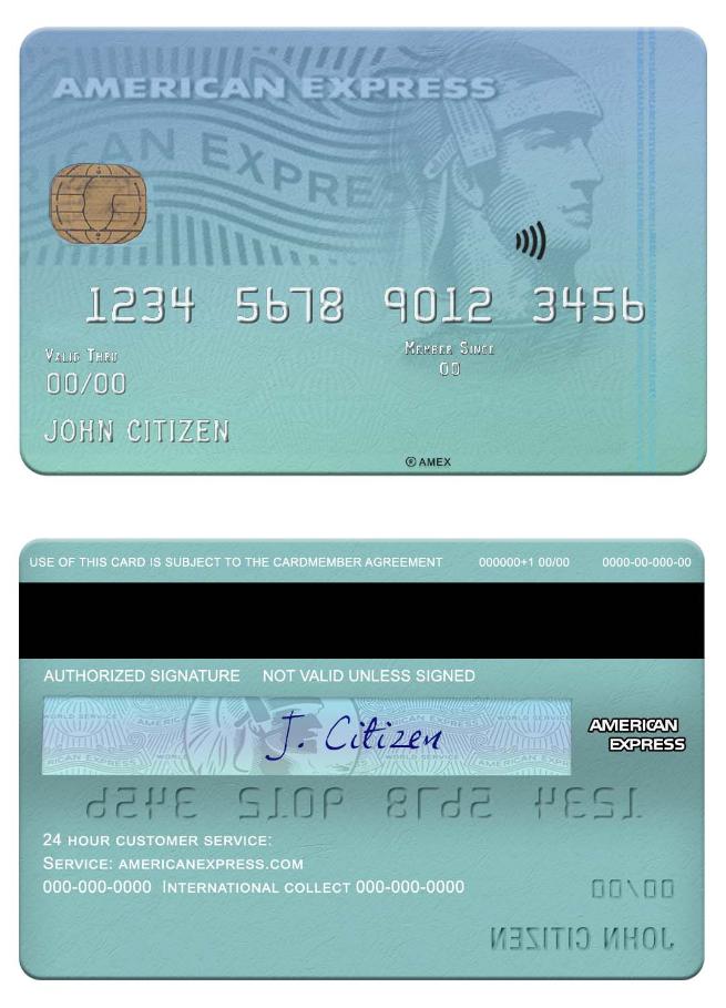 USA New York CFSB bank amex card